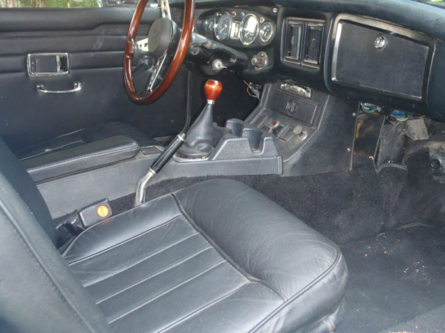 1973 Blue MG MGB Convertible