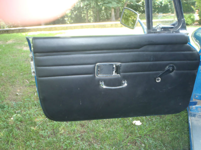 1973 Blue MG MGB Convertible