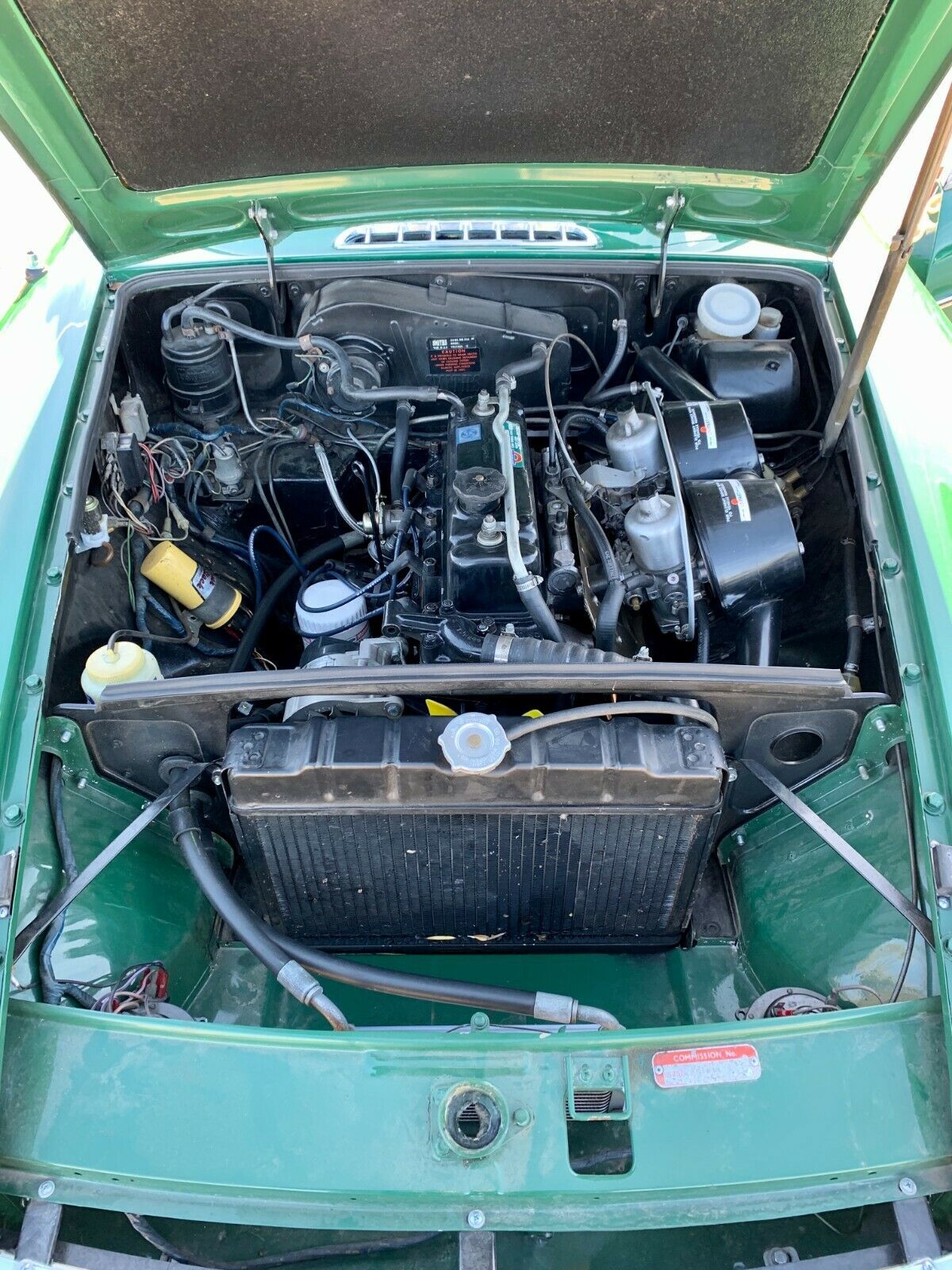 1973 British Racing Green MG MGB Coupe