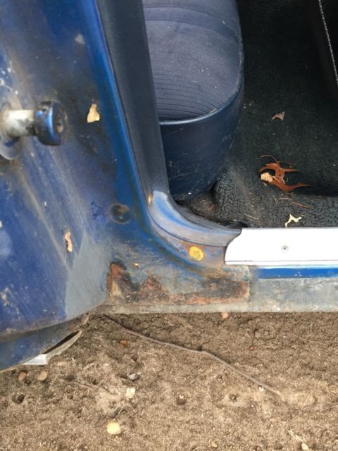 1973 Blue Chevrolet Monte Carlo A body