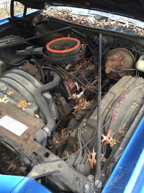 1973 Blue Chevrolet Monte Carlo A body