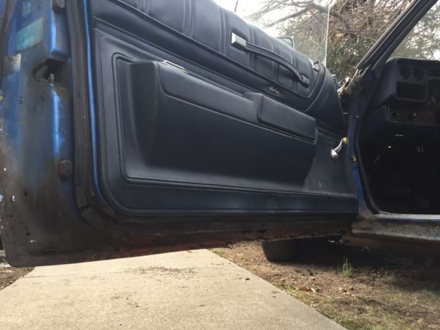 1973 Blue Chevrolet Monte Carlo A body