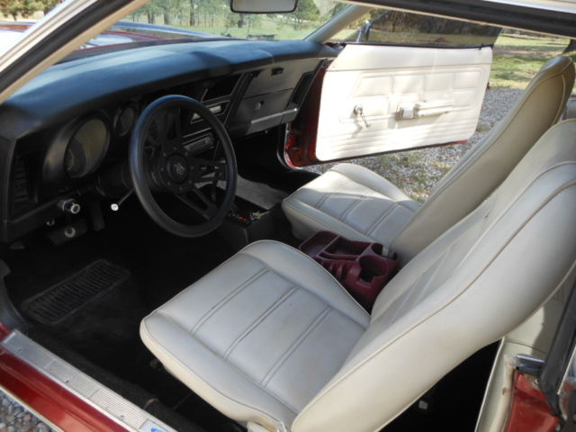 1973 Red Ford Mustang