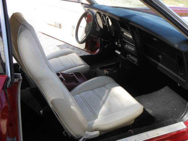 1973 Red Ford Mustang