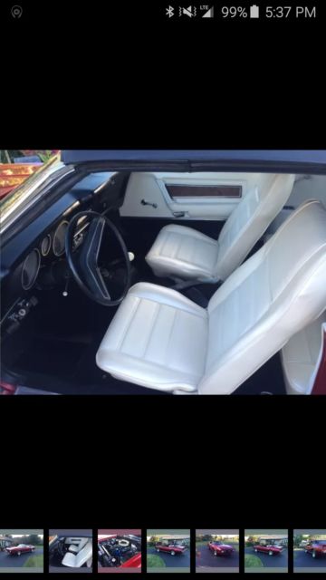 1973 Candy Apple Red Ford Mustang Convertible