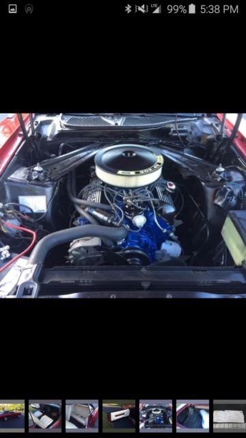 1973 Candy Apple Red Ford Mustang Convertible