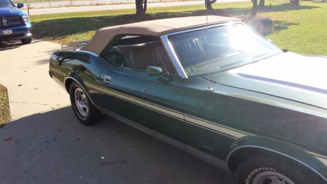1973 Blue Ford Mustang Convertible