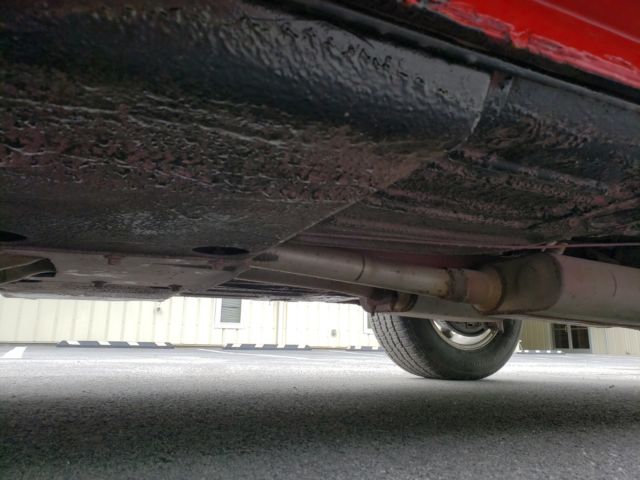 1973 Red Ford Mustang