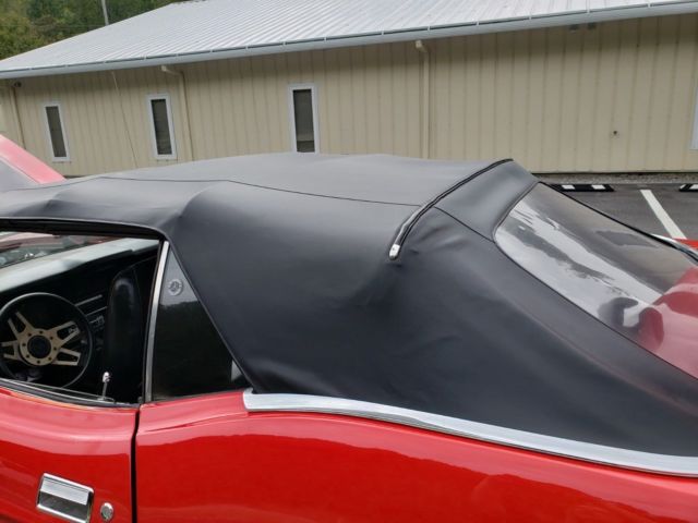 1973 Red Ford Mustang