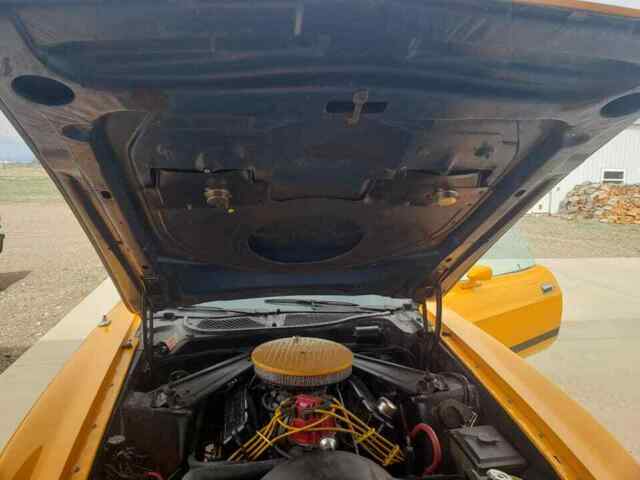 1973 Yellow Ford Mustang Convertible