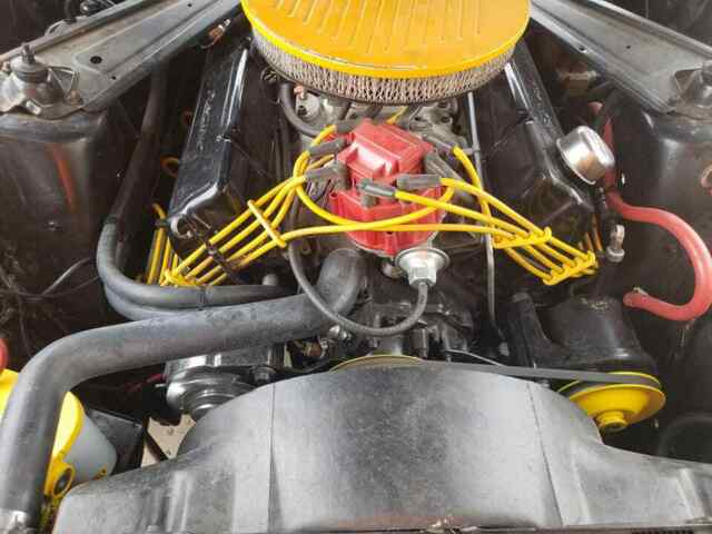 1973 Yellow Ford Mustang Convertible