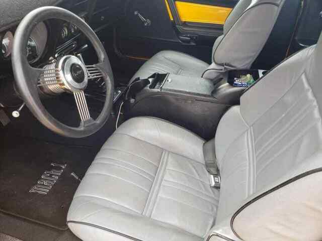 1973 Yellow Ford Mustang Convertible