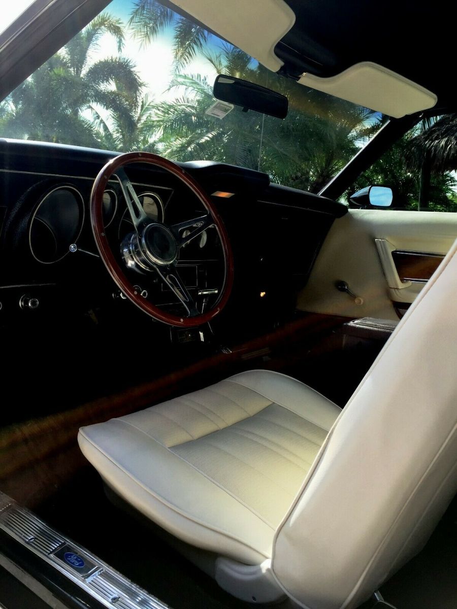 1973 Black Ford Mustang Convertible