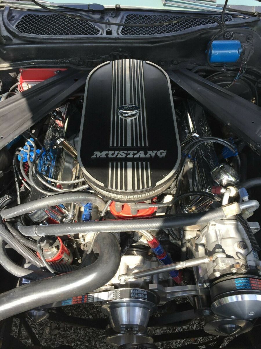 1973 Black Ford Mustang Convertible