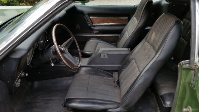 1973 Green Ford Mustang Convertible