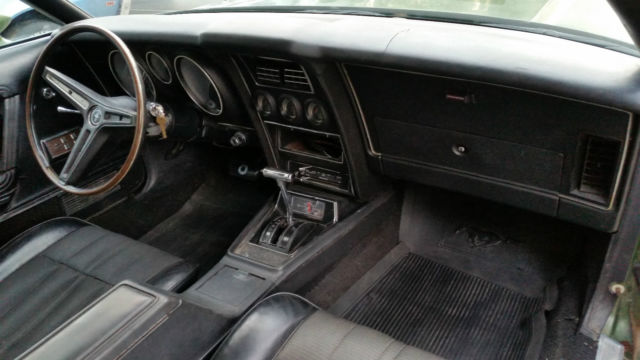 1973 Green Ford Mustang Convertible