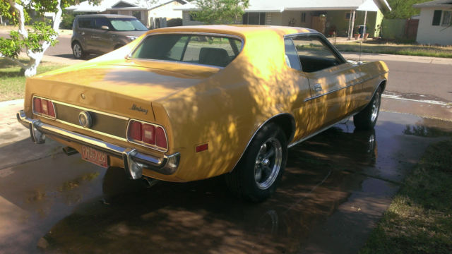 1973 Medium Yellow Ford Mustang Coupe