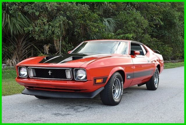 1973 Red Ford Mustang Coupe