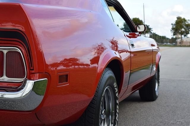 1973 Red Ford Mustang Coupe