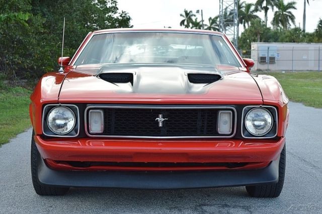 1973 Red Ford Mustang Coupe