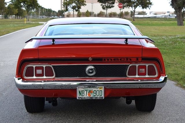 1973 Red Ford Mustang Coupe