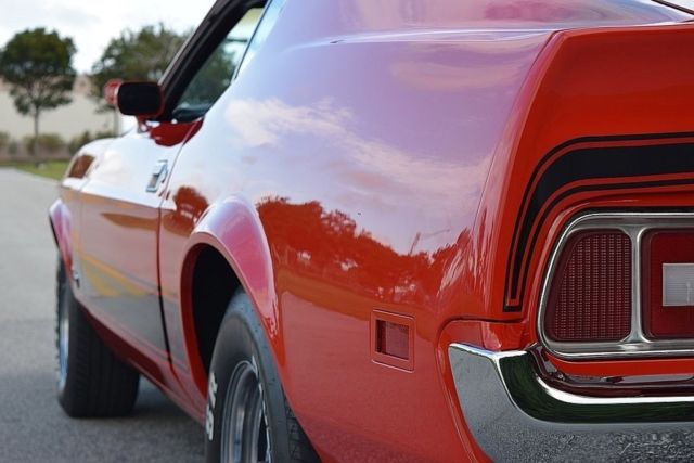 1973 Red Ford Mustang Coupe