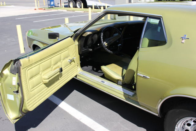 1973 Green Ford Mustang Sedan