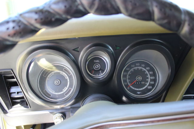 1973 Green Ford Mustang Sedan