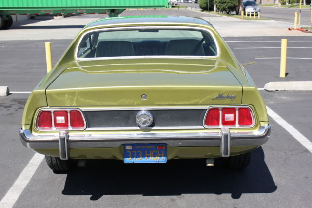 1973 Green Ford Mustang Sedan
