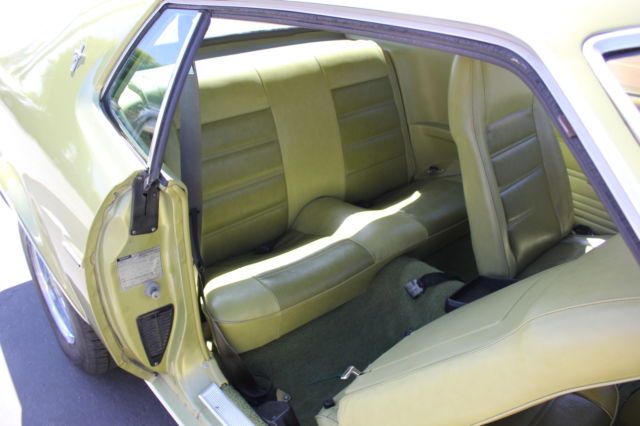1973 Green Ford Mustang Sedan