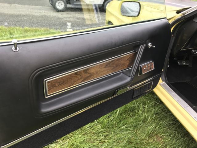 1973 Yellow Ford Mustang Fastback
