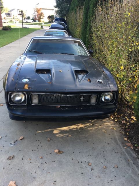 1973 Black Ford Mustang Fastback