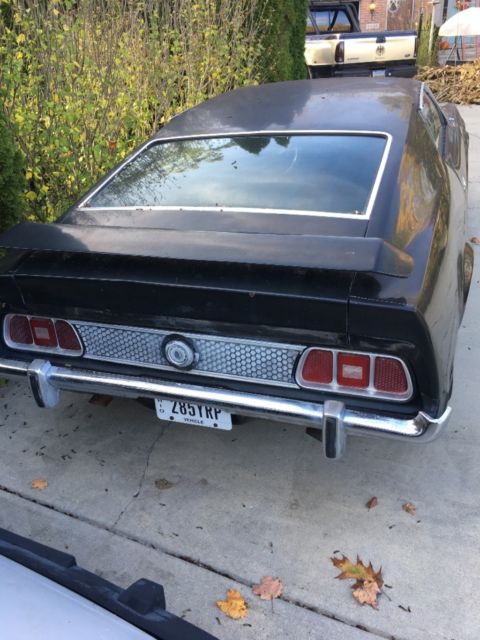 1973 Black Ford Mustang Fastback