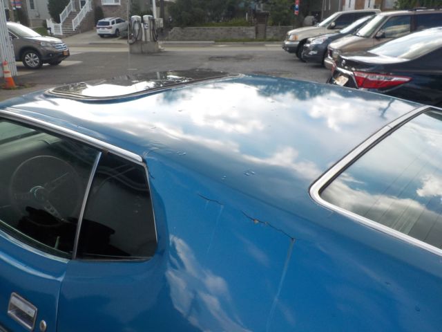 1973 Blue Ford Mustang Coupe