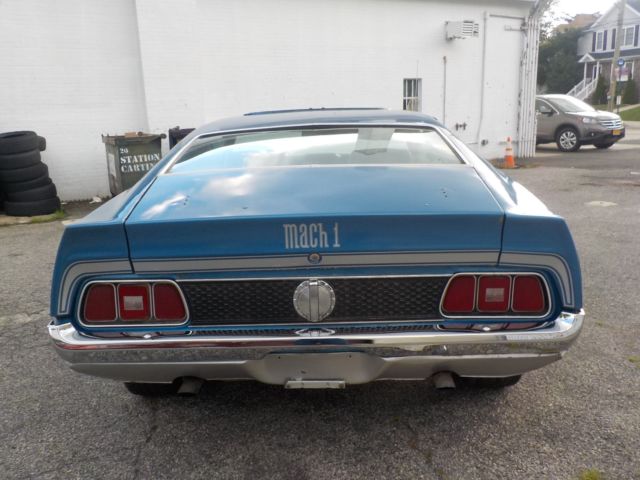 1973 Blue Ford Mustang Coupe