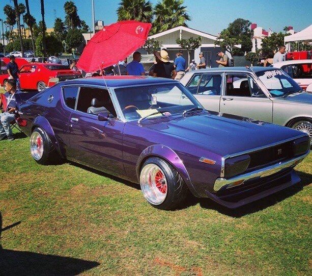 1973 Purple Nissan GT-R Coupe