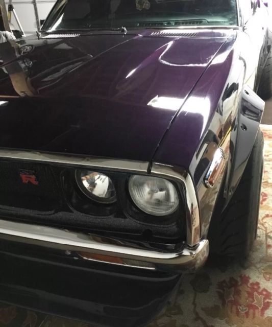 1973 Purple Nissan GT-R Coupe