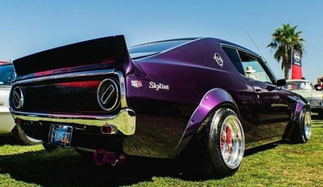 1973 Purple Nissan GT-R Coupe