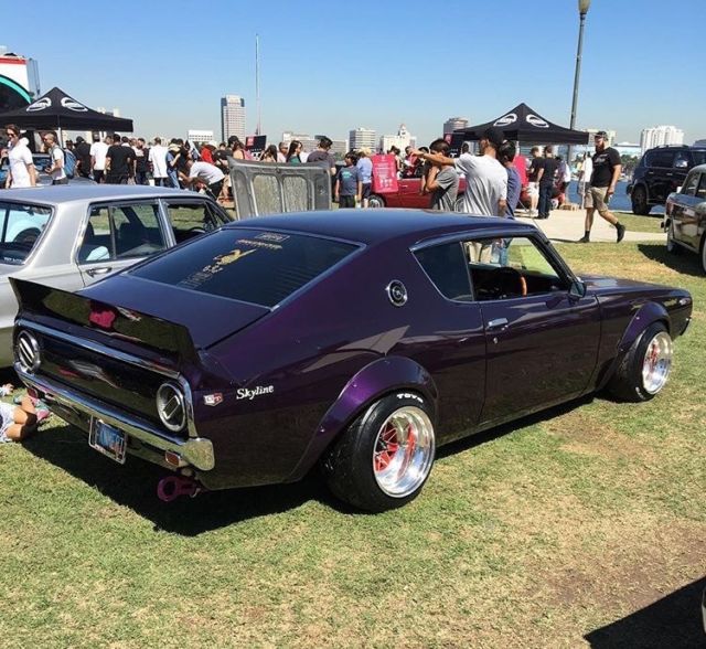 1973 Purple Nissan GT-R Coupe