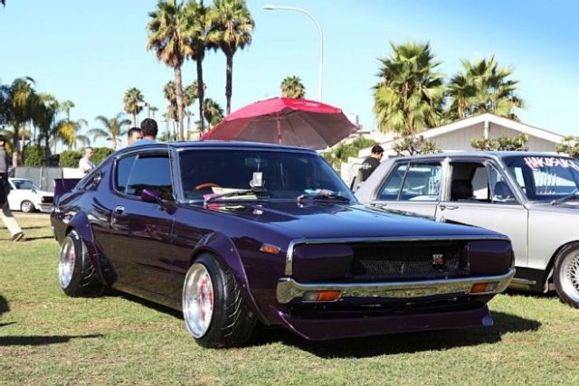 1973 Purple Nissan GT-R Coupe
