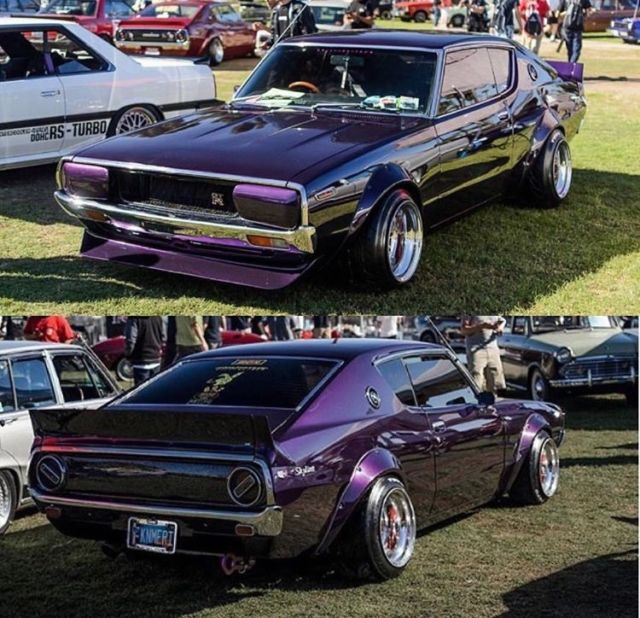 1973 Purple Nissan GT-R Coupe