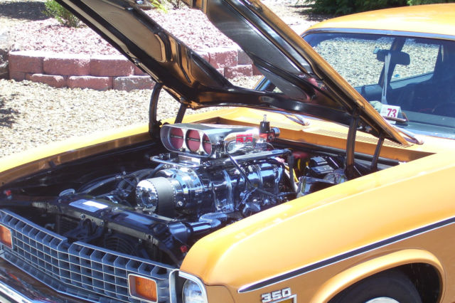 1973 Red Chevrolet Nova