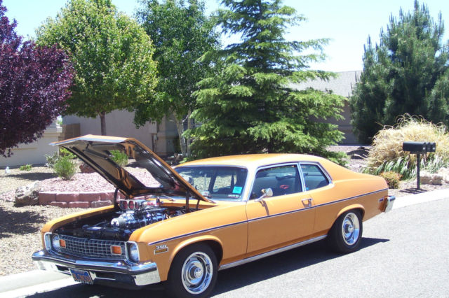 1973 Red Chevrolet Nova