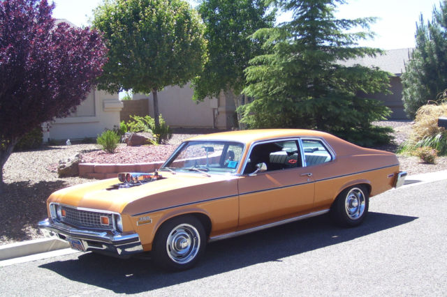 1973 Red Chevrolet Nova
