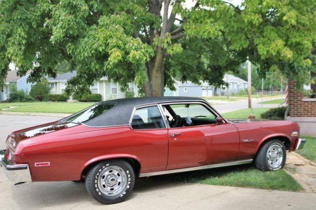 1973 Red Chevrolet Nova