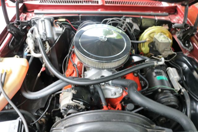 1973 Red Chevrolet Nova