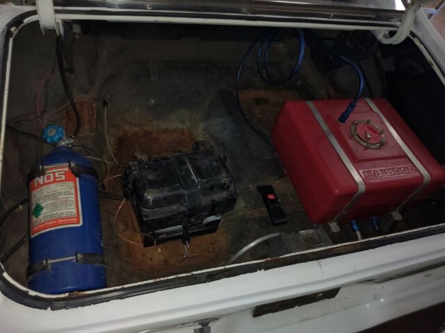 1973 White Chevrolet Nova Coupe