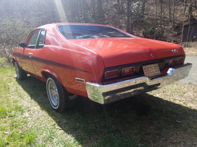 1973 Red Chevrolet SS Coupe
