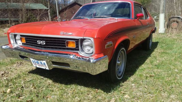 1973 Red Chevrolet SS Coupe