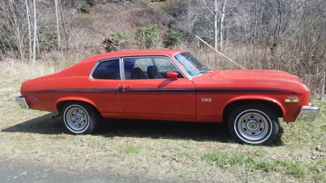 1973 Red Chevrolet SS Coupe